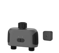Vanne d'eau intelligente bidirectionnelle, arrosage automatique pour jardin, minuteur d'arrosage intelligent, contrôleur d'arrosage goutte à goutte automatique avec Wi-Fi. (US Timer with HUB)