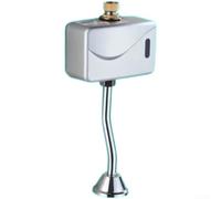 Vanne d'eau murale automatique à capteur infrarouge intelligent en cuivre avec double cycle de chasse pour système sans contact à piles pour salles de bains publiques et privées (B Up)