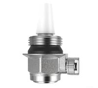 Vanne d'échappement automatique en laiton avec filetage extérieur pour radiateurs, contrôle hydraulique, taille DN25, pression max 10 bar, débit bidirectionnel, température maximale de l'eau 110 °C