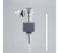 Vanne d'entrée de toilettes intelligente 1,27 cm, design rotatif multi-usage, contrôle de niveau d'entrée d'eau à 4 points pour réservoir d'eau