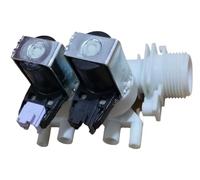 VANNE D'ENTRÉE D'EAU DE MACHINE À LAVER, Compatible For WHIRLPOOL, Compatible For BOSCH, W16003150500 W16001667808 33390156 220V W16001667806 33390056 400010906666