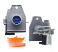 Vanne d'entrée d'eau de rechange multi-marques pour machine à laver, électrovanne à double tête triple pour de nombreux modèles, 0,02-0,8 MPa, contrôle du débit d'eau AC220 V 6 W, construction en