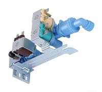 Vanne d'entrée d'eau de réfrigérateur 241636701 de rechange pour Samsung pour Bosch pour LG - Commande solénoïde pour distributeur de machine à glaçons - Design anti-fuite compatible avec les