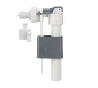 Vanne d'entrée d'eau de toilette dissimulée à fixation murale avec support droit par Fourpoint, équipée d'un filtre pour la protection contre les débris et la gestion de l'eau