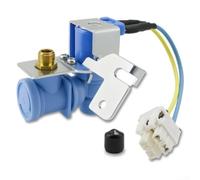 Vanne d'entrée d'eau pour réfrigérateur 5220JB2010T compatible avec LG, construction ABS, pièce de rechange facile à installer pour machine à glaçons et distributeur, 7,3 cm