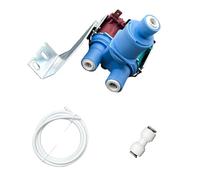 Vanne d'entrée d'eau pour réfrigérateur, électrovanne de rechange compatible avec les réfrigérateurs Whirlpool, Kenmore, KitchenAid (W10179146)