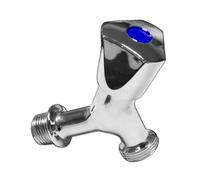 Vanne d'équerre pour lave-linge 1/2 x 3/4 axe laiton 11006