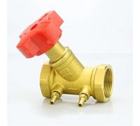 Vanne d'équilibrage hydraulique statique à verrouillage numérique en laiton, 1 pièce(1-1/4")