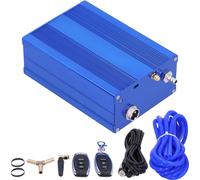 Vanne d'évacuation de voiture -Kit Contrôleur électrique à distance du vide -Périphérique Composants automobiles bleus