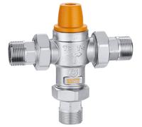 Vanne deviatrice thermostatique pour installations solaires DN25 1 pouce union C