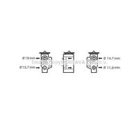 Vanne D'Expansion Climatisation R 134A Pour VW Golf V 1K1