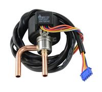 Vanne D'expansion De Climatiseur DC12V TS1.3-4.0C Conversion De Fréquence De La Vanne D'expansion De Réfrigération, Pièces De Rechange For Climatiseur(TS1-3.2C straight)