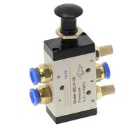 Vanne d'inversion 1/4" 2 positions 5 ports vannes manuelles d'air 4R210-08(4R210-08-PC6)