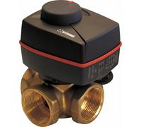 Vanne d'inversion trois voies Wolf 1 1/4 DN32 230V, complète, pour cascade CHA