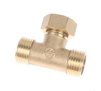 Vanne Divergente 3 Voies Laiton G1/2 pour Douche(Gold)