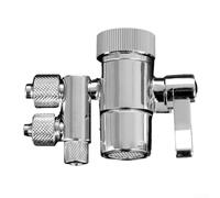 Vanne Divergente Eau 2 Voies 3/8" et 5/16" Laiton | Déviation deux voies, 3/8 pouces entrée, 5/16 pouces pour retour, flux contrôlé, robinet cuisine