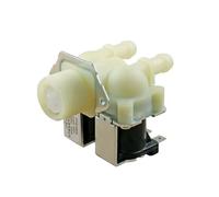 Vanne Double Entrée D'eau M2EE Compatible Avec Les Rondelles Universelles | Convient à la plupart des rondelles. Conception à double port. 220-240V. Contrôle le débit d'eau chaude/froide. 1 pièce.