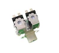 Vanne double parallèle à deux voies, filetage 3/4", 12 mm, for machine à laver avec solénoïde d'arrivée d'eau sous pression(AC220V)