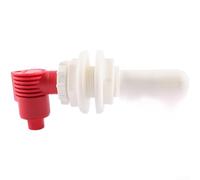 Vanne d'oxygénation et kit de vidange pour vies marines sur bateaux de pêche, construction ABS pour résistance et installation compacte avec trou de montage de 25 à 7 mm (A)