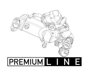 Vanne EGR MAHLE CE 10 000P