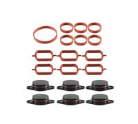 Vanne EGR Module Pour BMW M47 M57 E39 E87 E90 E60 6 Cylindres Pièces Ébauches À Rabat Tourbillon Kit Suppression Réparation 22mm/33mm Avec Joint Kit Suppression EGR(33MM)