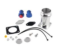 Vanne EGR Recirculation Pour BMW E46 E60 E61 E65 E83 E53 Version Courte Adaptateur Bouchons D'obturation Kit De Retrait De Bouchons De Thermostat De Refroidisseur(Full kit Blue plug)