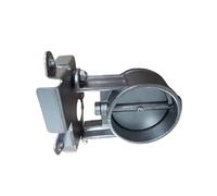 Vanne EGR Soupape De Commande D'échappement Électrique SS304 Corps Principal 3.5 Pouces 89mm Soupape D'étanchéité Électrovanne À Vide