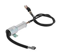 Vanne Électromagnétique d'Arrêt de Carburant, DC24V, Accessoire pour Moteur d'Excavatrice - Arrêt de Flamme Fiable, Performance Stable, Installation Facile