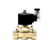 Vanne électromagnétique DN25 étanche en laiton IP65 normalement fermée 1,9 cm 220 V 24 V 12 V (BSP-24 VDC)