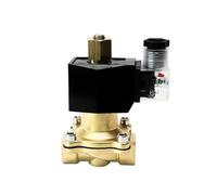 Vanne électromagnétique étanche IP65 en laiton normalement ouvert 3/8" DN10 220 V 110 V 24 V 12 V (BSP-24VAC)