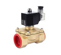 Vanne électromagnétique normalement fermée IP65 Bobine entièrement fermée AC 220 V DC12 V DC24 V G3/8" G1/2" G3/4" G1 G1-1/4 G1-1/2 (DN8,12 V)