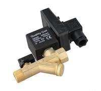 Vanne Électrovanne Vidange 1/2" Laiton Timer Auto(AC220V) | Laiton massif, opération automatique, installation pour facile, compatible compresseurs, durée de vie longue