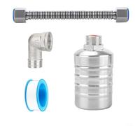Vanne flottante de contrôle automatique du niveau d'eau en acier inoxydable pour réservoir d'eau, système d'irrigation de piscine, équipement de plomberie, régulateur de niveau de liquide