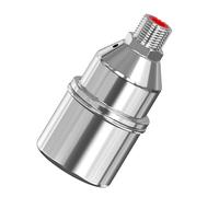 Vanne flottante de réservoir d'eau - Valve de remplissage automatique de piscine - Contrôleur de ligne de flottaison en acier inoxydable pour réservoir, aquarium, bétail et piscine