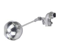 Vanne flotteur coudée à 90 degrés en acier inoxydable 304, vanne d'entrée réglable, tailles 1/2 pouces à 3 pouces(DN80)