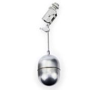 Vanne flotteur for réservoir d'eau DN15, résistance aux hautes températures, flotteur à bille en acier inoxydable 304, 1 pièce