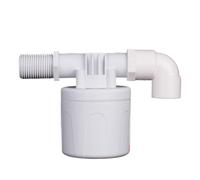 Vanne Flotteur pour Réservoir d'Eau, Robinet Flotteur Abreuvoir 13 mm à Arrêt Automatique, Contrôleur Silencieux Robuste pour Aquaculture Élevage Volaille Arrosage Jardin