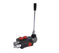 Vanne hydraulique série G P40, vannes de commande directionnelles pour fendeuses de bûches 3625PSI, vannes à 1 bobine 3 positions pour réservoirs de chargeurs de tracteurs, contrôle de vitesse Niktule