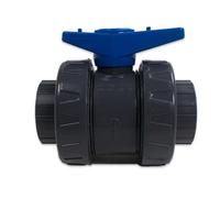 Vanne Interplast double union femelle Ø50 - 16 bars