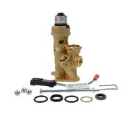 Vanne inverseur compatible avec Vaillant ECOTEC Plus 0020132682 & 0020132683 - Vanne en laiton avec adaptateur pour modèles 824, 831, 837, 937 - Pièce de rechange d'origine