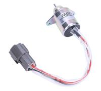 Vanne magnétique d'arrêt de carburant pour John Deere 790 3038 3120 4200 4300 4400 4500 4600 4700, pour Hyundai R55-7 R60-7 R80-7 Aimant d'arrêt de carburant 12 V Valve magnétique de commande 119233