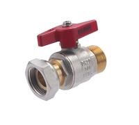 Vanne mâle femelle écrou libre manette papillon 20x27 (3/4) NOYON & THIEBAULT