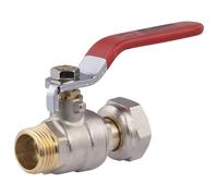 Vanne male femelle écrou libre manette plate 15x21 (1/2)