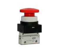 Vanne manuelle à bouton rotatif de stationnement CM3PL (rouge uniquement), CM3PL08