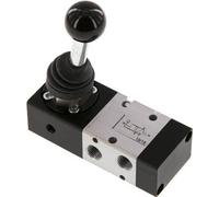 vanne manuelle à levier 3/2 G1/8'' -0.95-10bar/-13.2-140psi