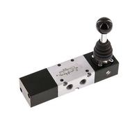 vanne manuelle à levier à centre fermé 5/3 G1/8'' -0.95-10bar/-13.2-140psi