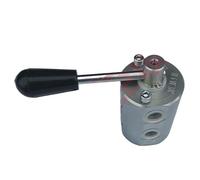 Vanne manuelle hydraulique à Six voies, 1 pièce, DF6VIE-G1/2 DF6VIE-G3/8, deux positions, for un contrôle efficace des fluides(DF6VIE-G1/2)