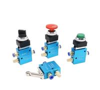Vanne mécanique pneumatique à 2 positions et 3 voies, série JM 1/4 ", JM-05 JM-06 JM-06A JM-07, vanne de commande manuelle Air JM322(Jm-05,Without fitting)