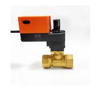 Vanne modulante de proprotion 2 '', vanne en laiton 0-10V AC/DC24V 4-20mA for la régulation du débit ou le contrôle marche/arrêt du traitement de l'eau HV AC(4-20mA)