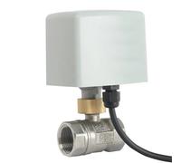 Vanne motorisée en acier inoxydable de 1/2 3/4 1,2 cm 220 V 12 V 24 V 3 fils 2 contrôles Grand couple 1 pièce (1,9 cm, 12 V CC)